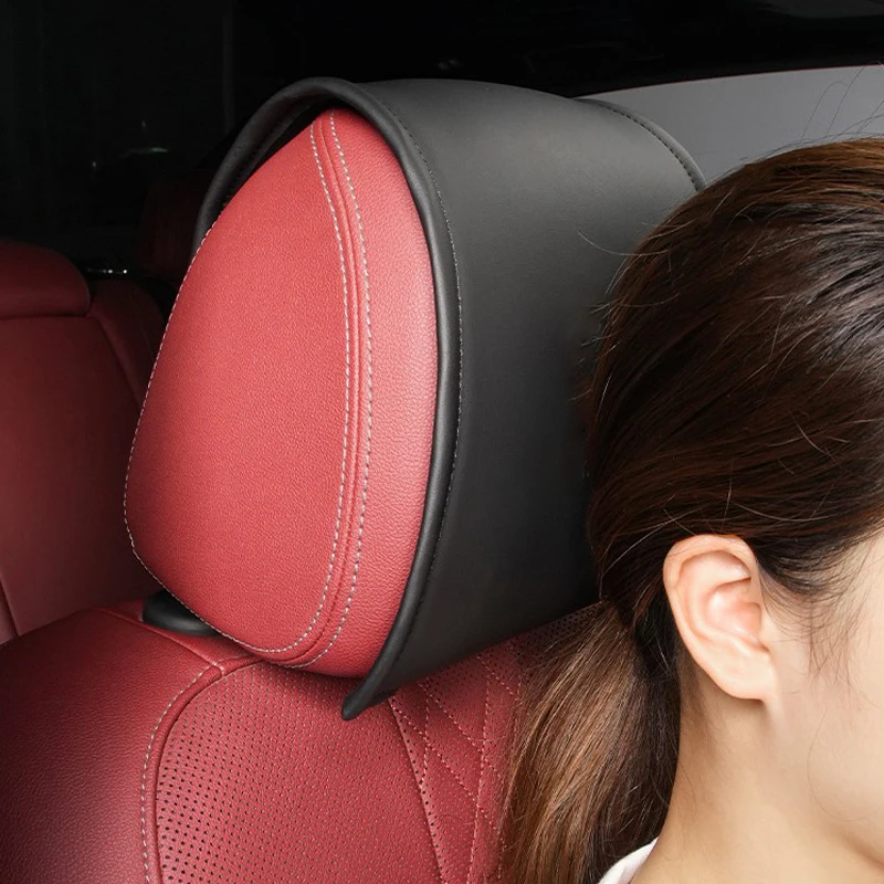 2 قطعة سيارة مسند الرأس حامي غطاء مقعد تنفس ل ألفا روميو جوليا ستيلفيو جوليتا 156 159 147 ميتو تونال بريرا ديسكو Vo #6
