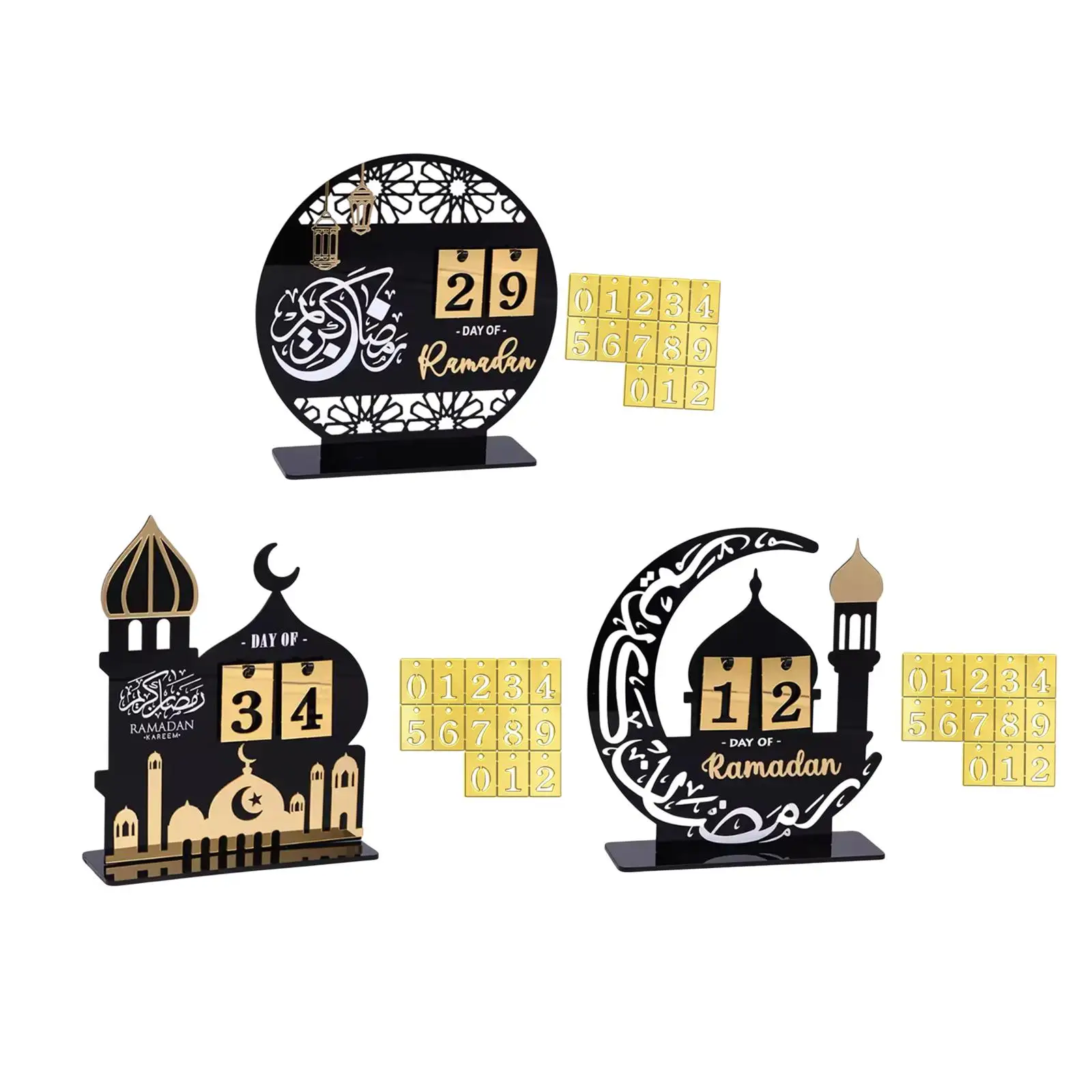 رمضان تقويم القدوم الموقد مكتب هووسورمينغ ديكور رمضان