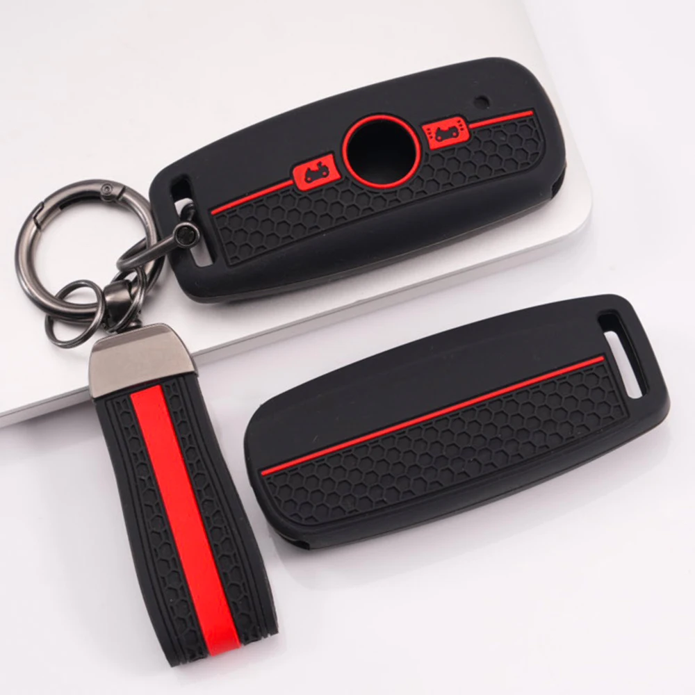 Smart Key Shell With Chain For Honda GL1800 Gold Wing Goldwing F6B Gold Wing Tour DCT Easy Install Shock Absorbing Non Slip