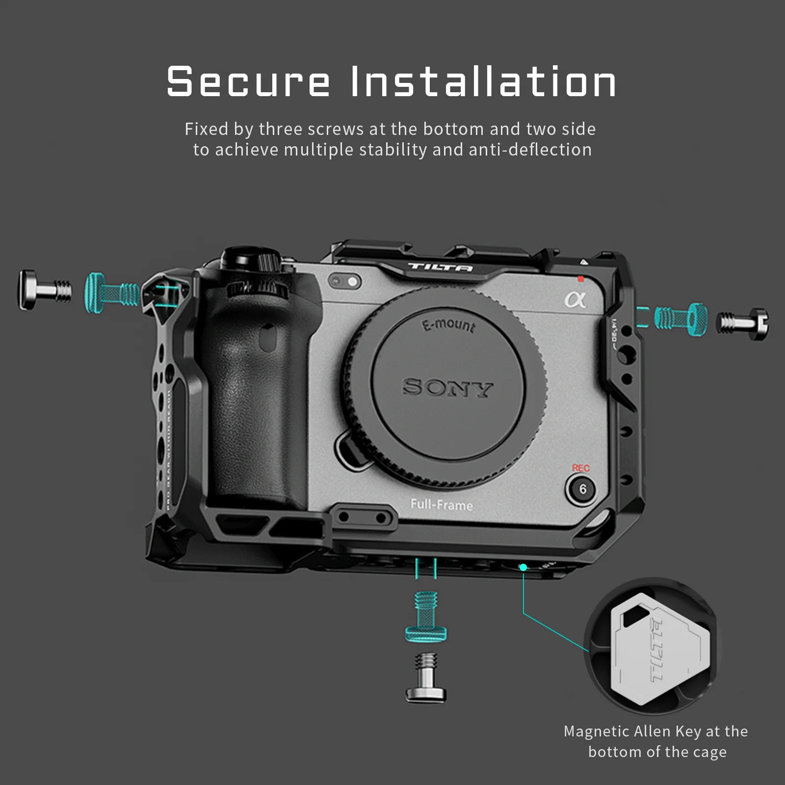 NEW TILTA TA-T16-FCC Sony FX3 FX30 Camera Cage Armor Full Cage Body Surround Tactical Suit Anti Scratch Full RIG