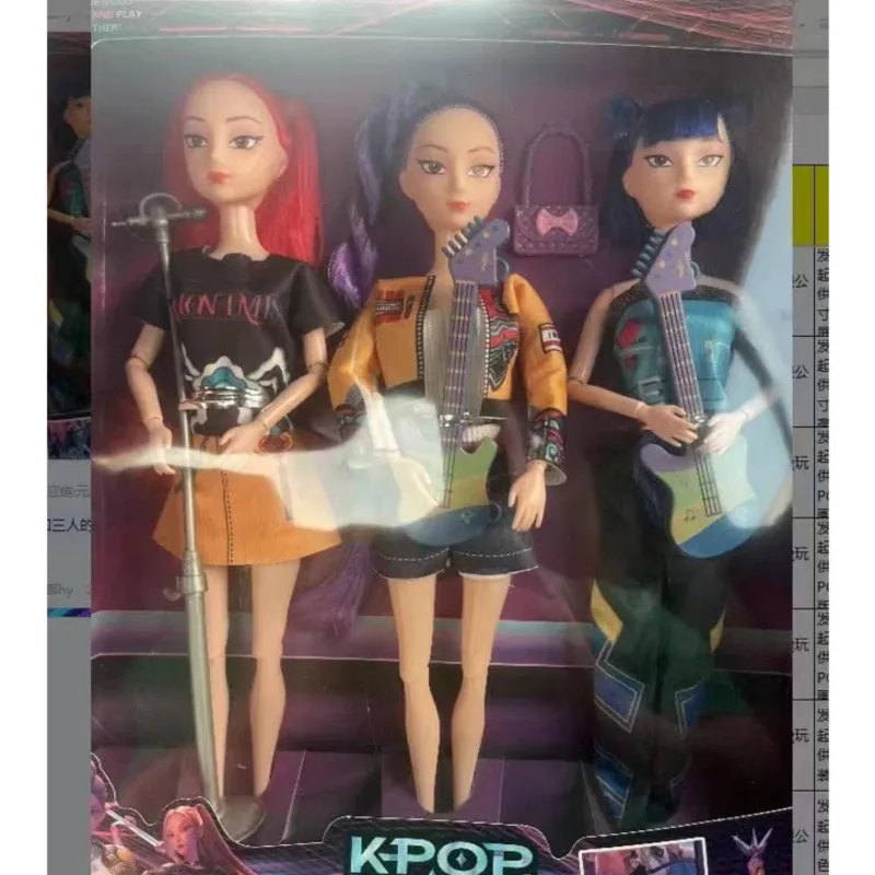 ตุ๊กตา Kpop Devil Hunters ร้องเพลงได้ อนิเมะ รูมิ มิรา โซอี้ ฟิกเกอร์แอคชั่น มีเพลง ของตกแต่ง ของเล่นเด็ก ของขวัญวันเกิด วันคริสต์มาส