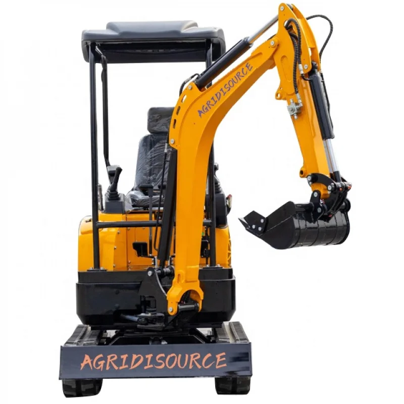 China: 1 ton mini digger micro digger 1 ton small bagger for sale excavator bucket wheel excavator