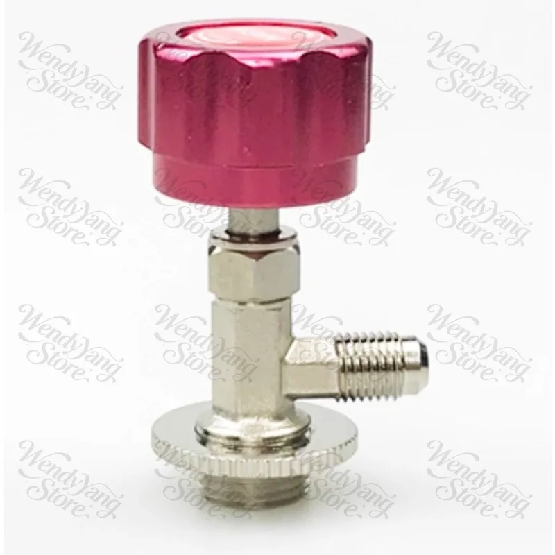 For R134a Explosion-proof Bottle Opener Metal Handwheel Anti-reflux Refrigerant Opening Valve