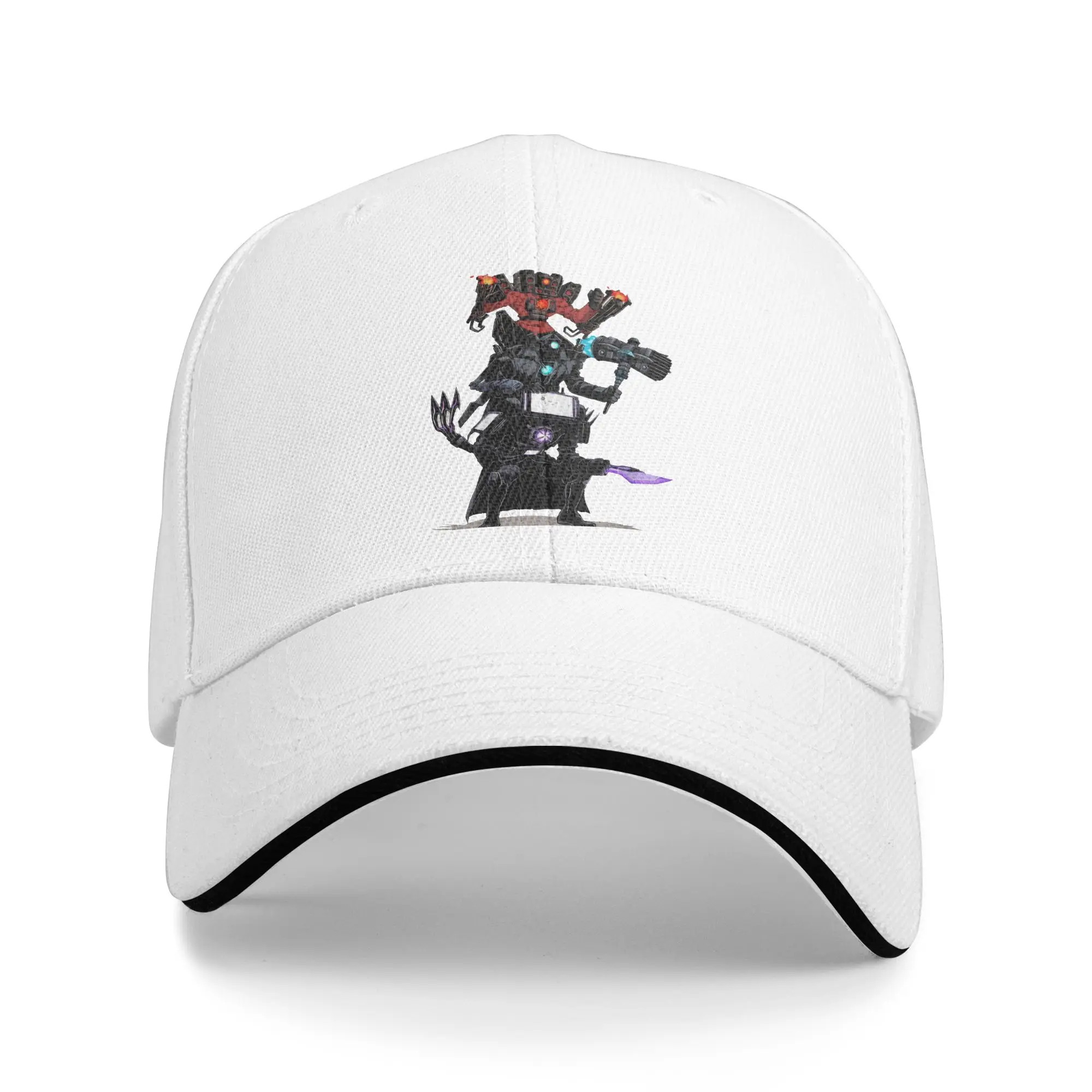 Skibidi Toilet  Baseball Cap Casual Speaker Man Camera Man TV Man Sandwich Hat Unisex Style Adjustable Dad Hat Sport