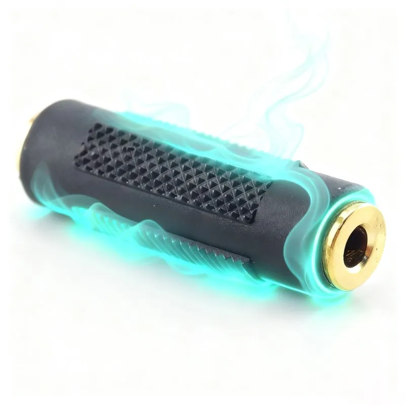 1/2/5/10pcs Mini 3.5mm Female to 3.5mm Female Stereo Audio Converter Connector Jack Coupler Adapter Gold Plated C3