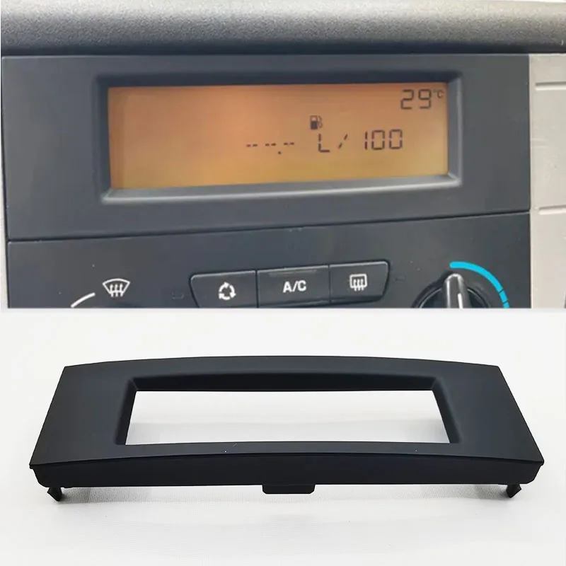 Car Radio Multi-function C-Screen Shell Case Fixed Frame CD Player Screen Replacement Housing For Citroen C4 C5 RD3 Peugeot 207
