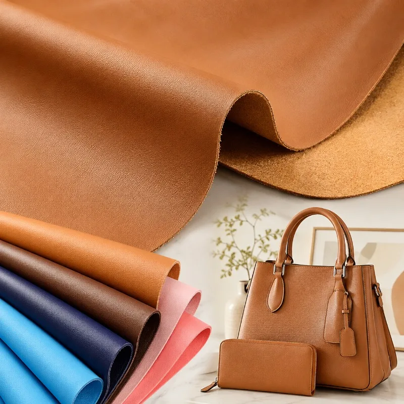 100*137cm 0.6mm Thick Leather PU Fabric Artificial Leathers Fabrics for Bag Sofa Car Interior Imitation Leather DIY Accessories