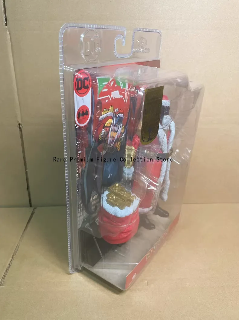 McFarlane Toys DC Multiverse Christmas Batman Red Edition Figura de acción - Nuevo sellado, en stock, artículo real como se imagen