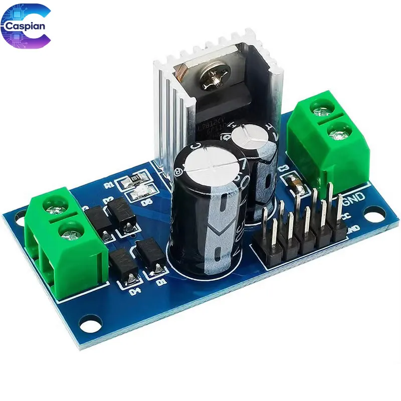 LM7805/7809/7812 Three-Terminal Regulator Power Module AC/DC 8-24V to DC 5V 9V 12V
