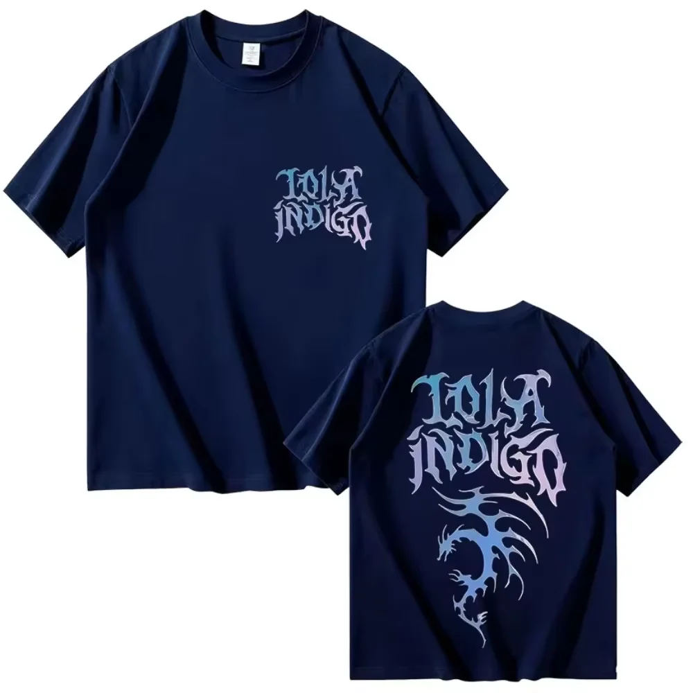 Singer Lola Indigo Tour 2026 New T Shirts Men Women Harajuku