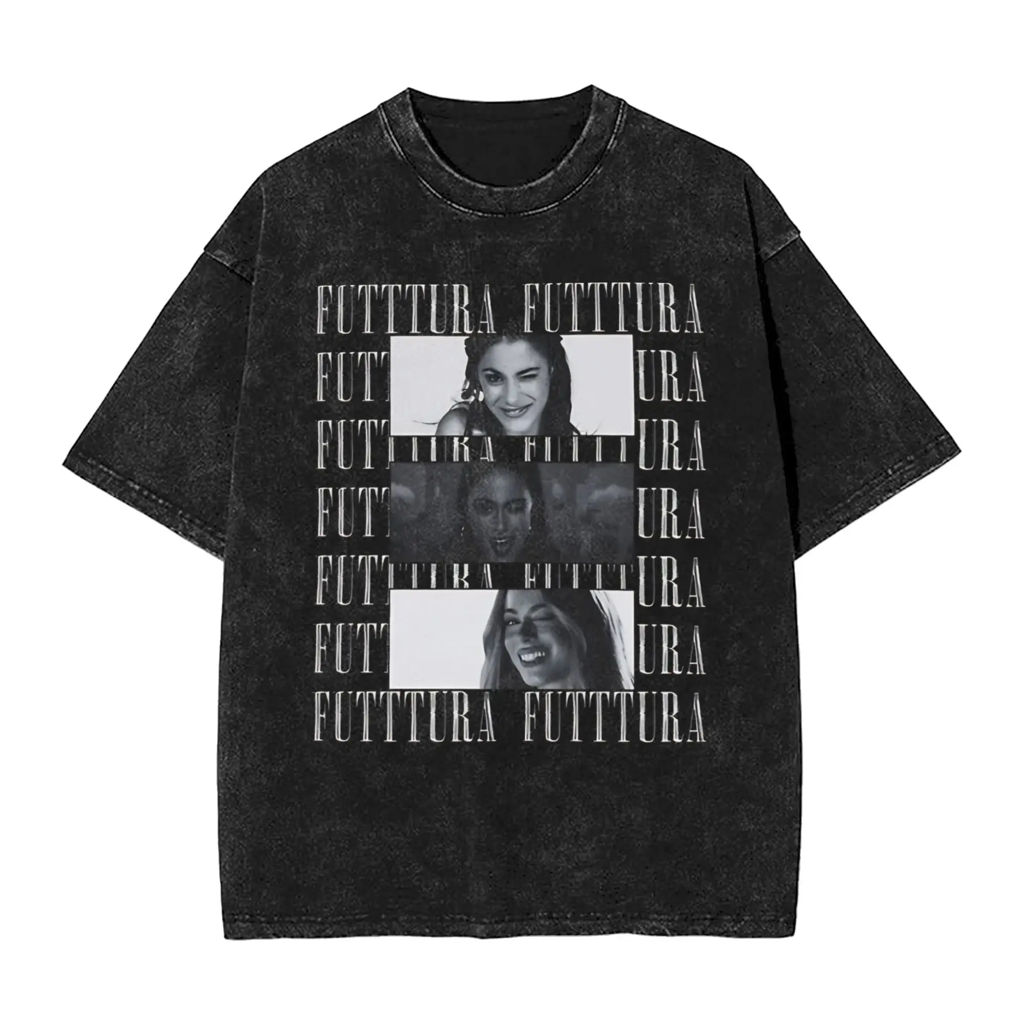 

FUTTTURA футболки Tini для мужчин, футболки из 100% хлопка для отдыха, футболка с круглым воротником, одежда с короткими рукавами, подарок