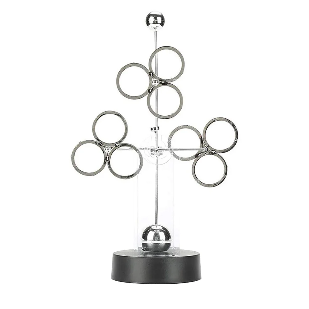 

Desktop Perpetual Toy Plastic Metal High Quality Perpetual Motion Instrument Home Decoration Educational Tool Kids Learning Gift