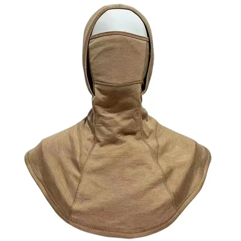Forest Fire Protection Hood Aramid Double-layer Thickened Thermal Insulation Extinguishing Flame Retardant Breathable Mask