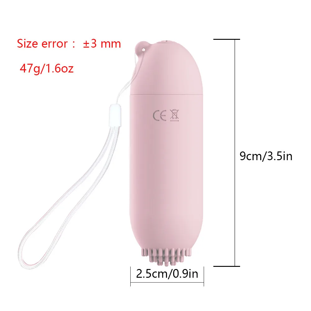 Mini Vibrating Bullet Vagina G-spot Massager Adult Clitoris Stimulator Mute Dildo Vibrators USB Chargeable Sex Toys for Women 18