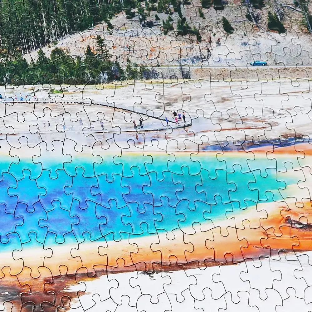 Yellowstone National Park 120/300/500/520/1000/1314 Pcs for Wooden Jigsaw Puzzle Bedroom Gameroom Livingroom Decor Birthday Gift