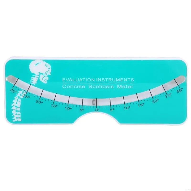 

37MB Pocket Scoliometer Medical Measuring Device for Back Scoliosis Diagnosis 0‑30°