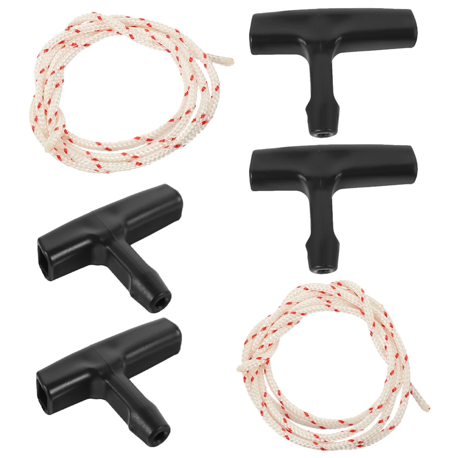 

2 set Garage Door Opener Emergency Pull Cord Rope Kit With Handle For Attic Stairs Access Durable Plastic Handle Sturdy Rope