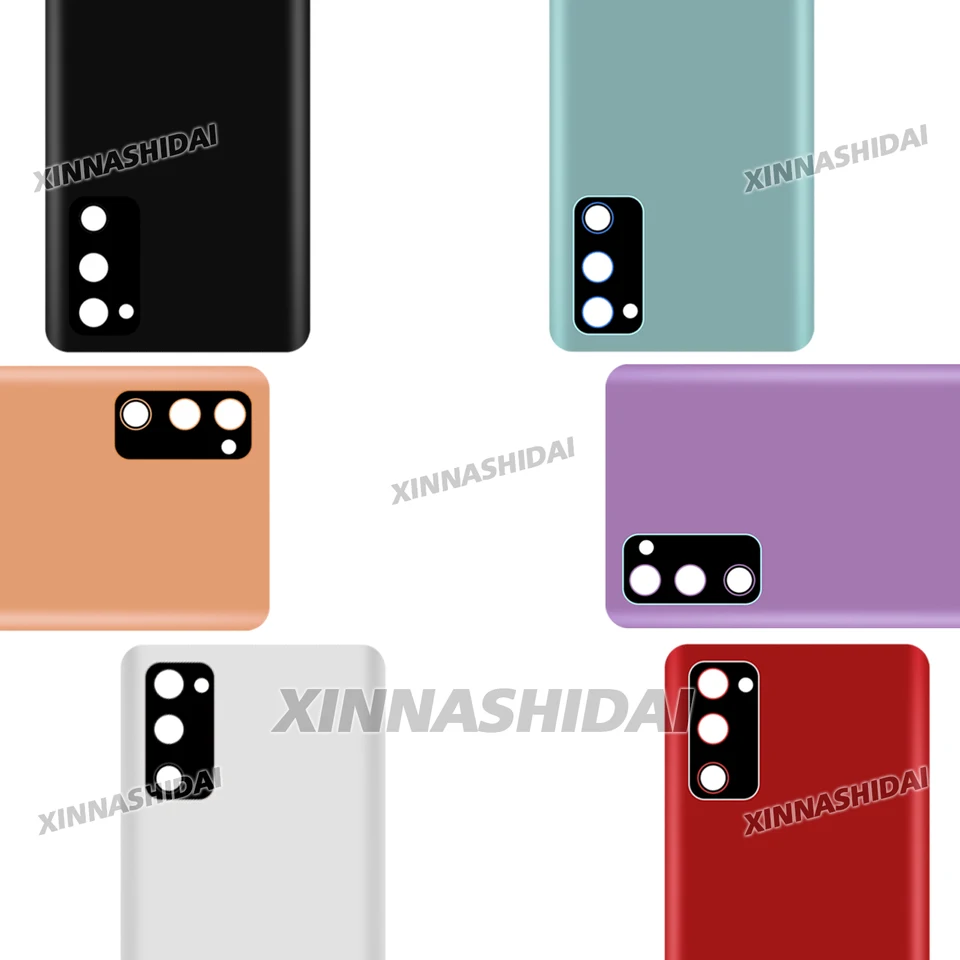 Tapa Trasera de Batería para Samsung Galaxy S20 FE G7810, Panel Trasero con Lente de Cámara, Carcasa, Pieza de Reparación 4