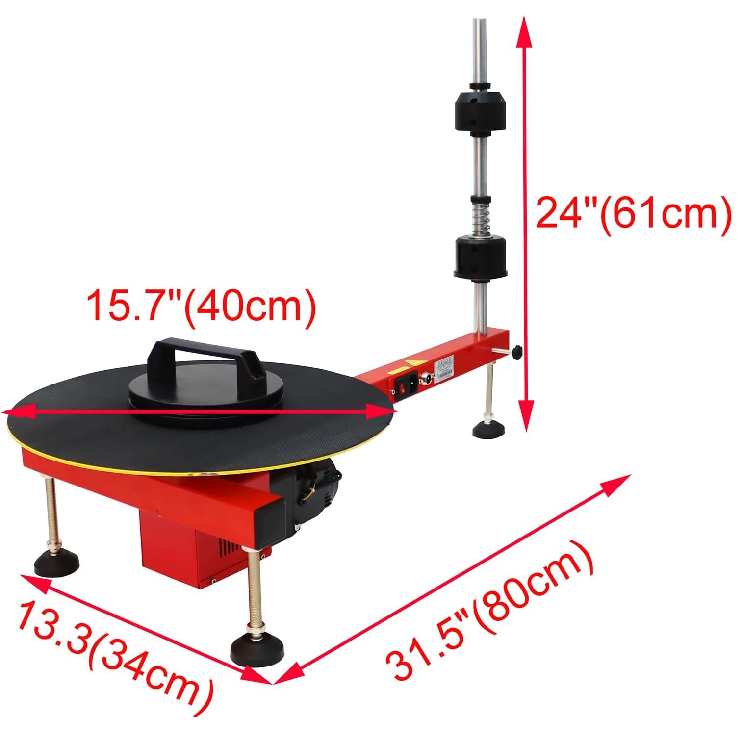 مقعد تغليف الفيلم الكهربائي القابل للتمدد 1 لفة موزع أفلام شبه أوتوماتيكي للتغليف منصات التعبئة 110 رطل تحميل 220 فولت