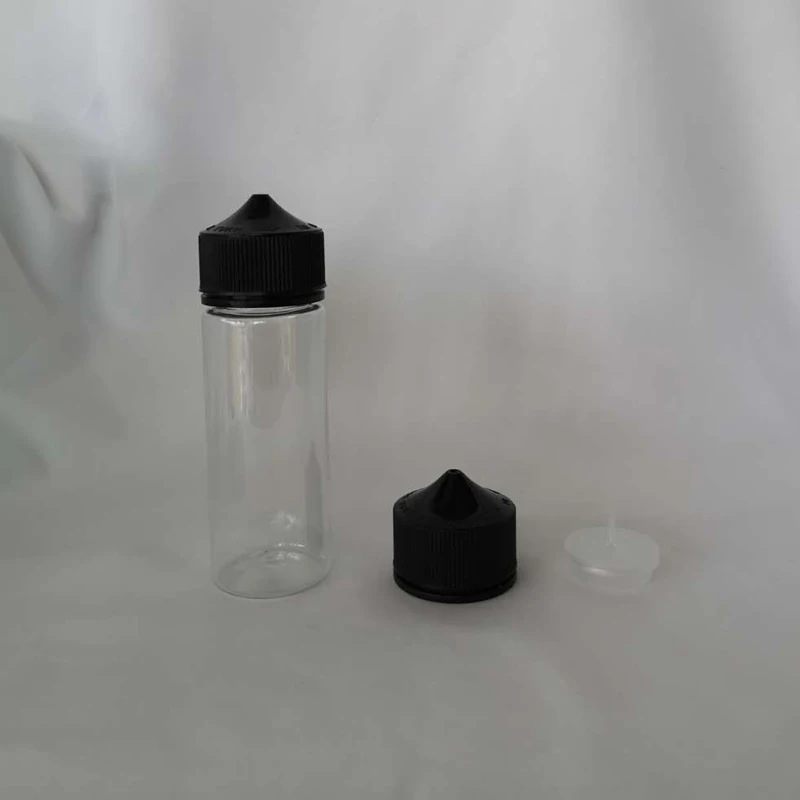 5pcs 30ml/60ml/100ml/120ml Plastic PET Empty Dropper E Liquid Eye Clear Water Bottles Long Tip Cap V3 juice Oil Vape Pen Bottle