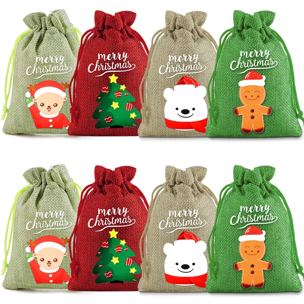 2024 Christmas Collection Bag 2x2 3x3 4x4 Magic Cube Storage Bag for Children's Christmas Gifts