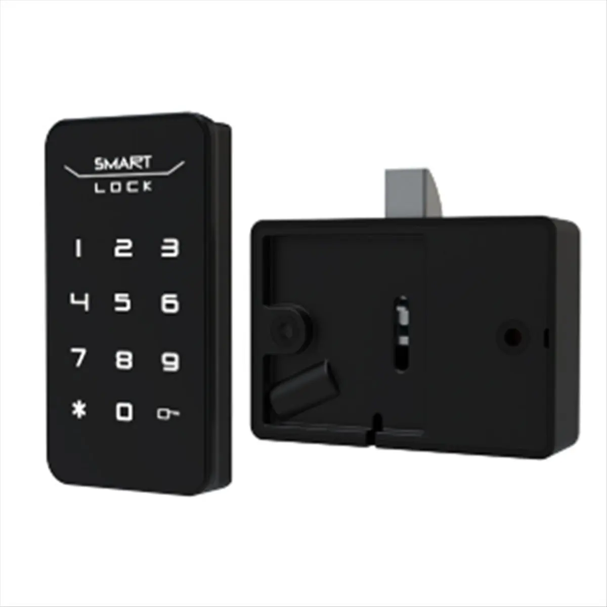 A89X Smart Cabinet Lock Password Drawer Lock Black Combination Security Keyless Cam Lock for School Locker,Gym Locker,Cabinet