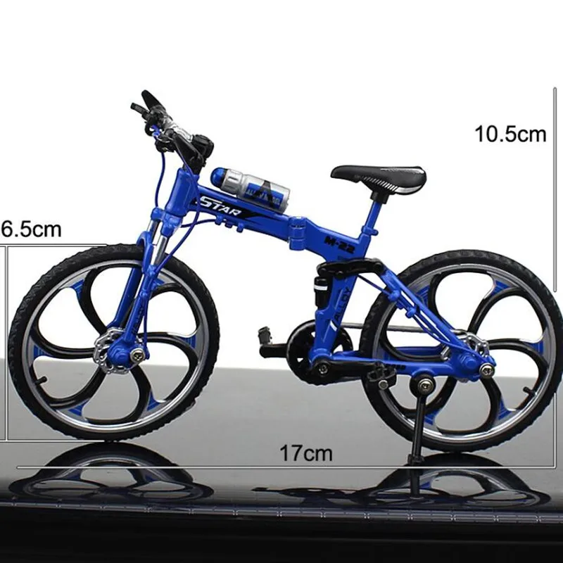 Mini 1:10 Legering Fiets Ornament Model Diecast Racefiets Mountainvinger Fiets Speelgoed Simulatie Collectie Ambachten Voor Kinderen