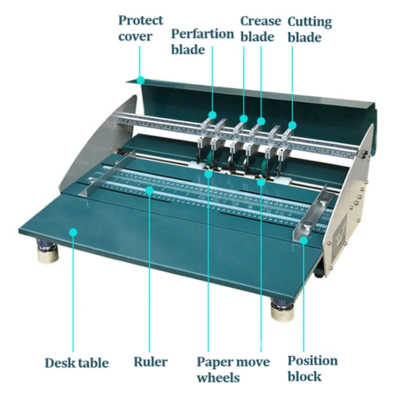 CG8600 Electric Paper Creasing Machine CG8600 A3 A4 Multi-functional Automatic Paper Indenting Creasing Machine