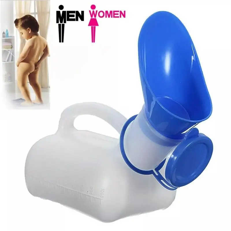 Potty Old Man Lying In Bed Toilet Care Female Pregnant Woman Unisex Portable Mobile Toilet Car Journeys Travel Boats Bottle