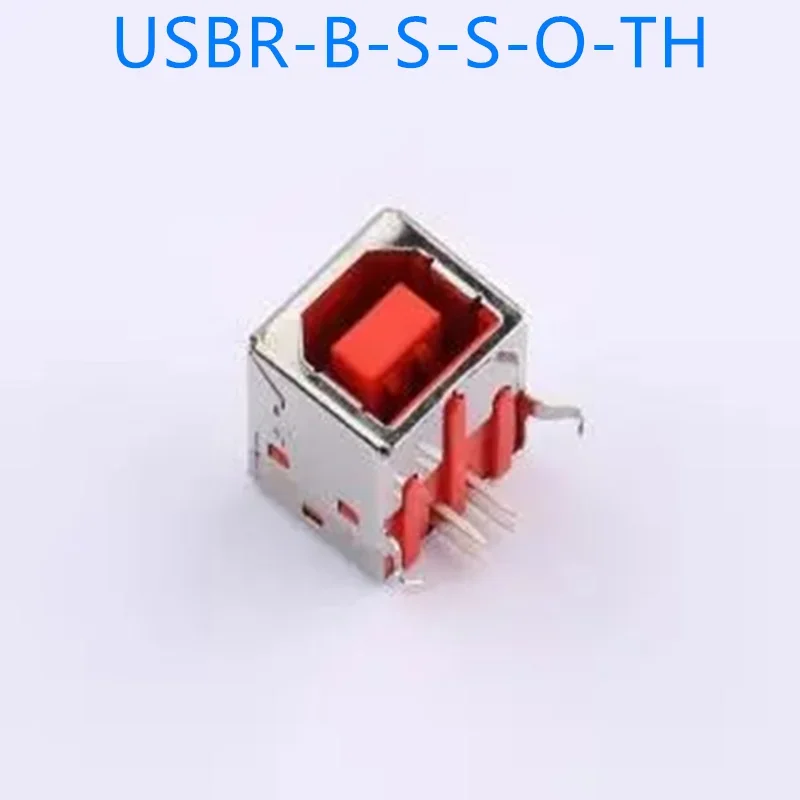 USBR-B-S-S-O-TH USBR-B-S-F-O-TH USB2.0 Right Angle Socket Connector For Circuit Wiring Repair Replacement
