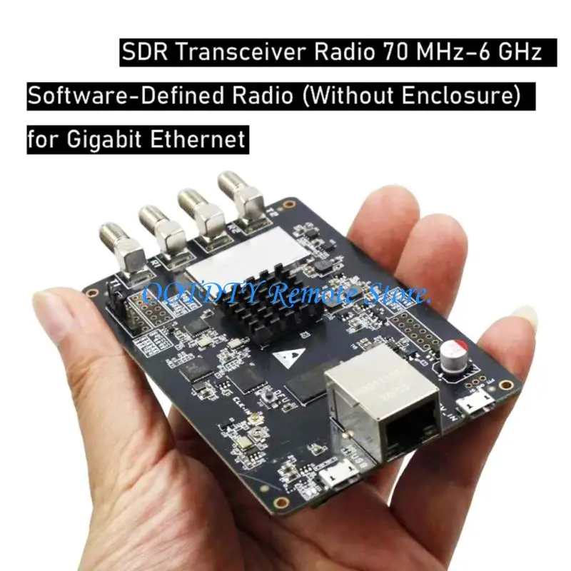Lab Ready Board for Software Defined Radio Work with Routing Access, Ethernet Input, and Startup Storage Support for Projects