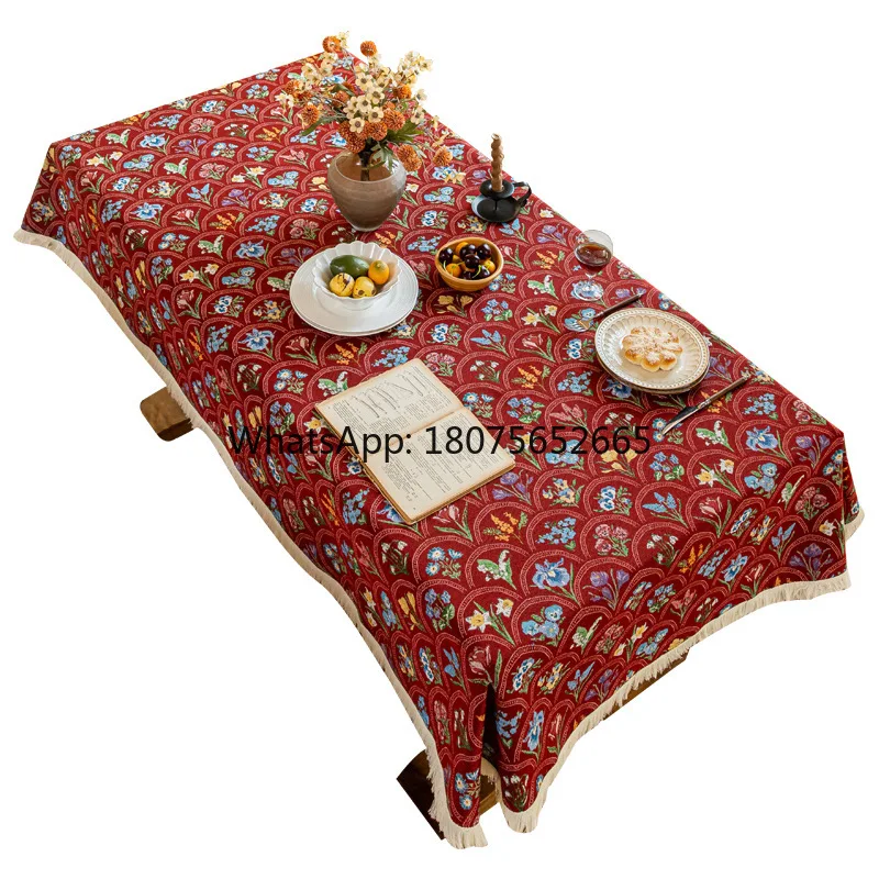 New arrival tablecloth atmospheric for home rectangular anti-scalding tablecloth