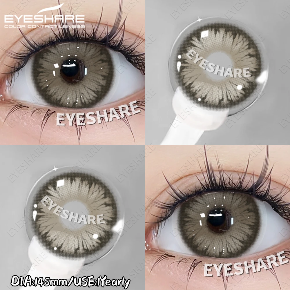 EYESHARE Farbige Kontaktlinsen, 2 Stück, bunte Kontaktlinsen, Anime, Cosplay, Kontaktlinsen, Halloween, Schönheit, Make-up, Farblinse