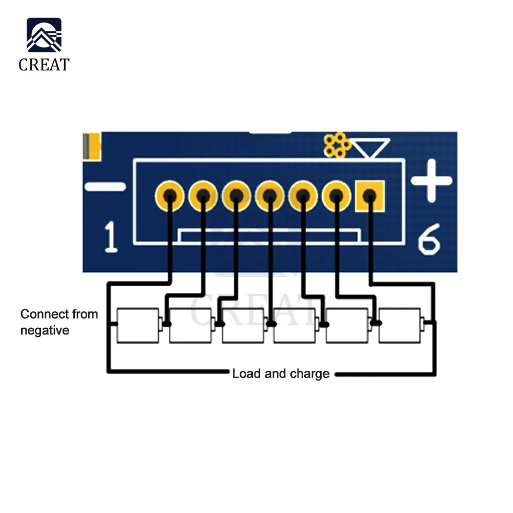 Fara Capacitor Protection Board Balance Plate Equalization Circuit 2.7/16V Lithium Titanate Battery Balance Board