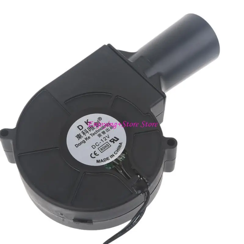 

G6DA BBQ Blower Charcoal Fan Electric Blower Starter for Charcoal Camping AC-DC 12V Adapter Included