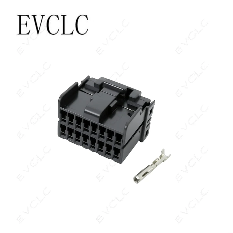 1 set of 16-pin car wiring harness connector 174046-2 for car center console control connector tailgate automatic lifting plug