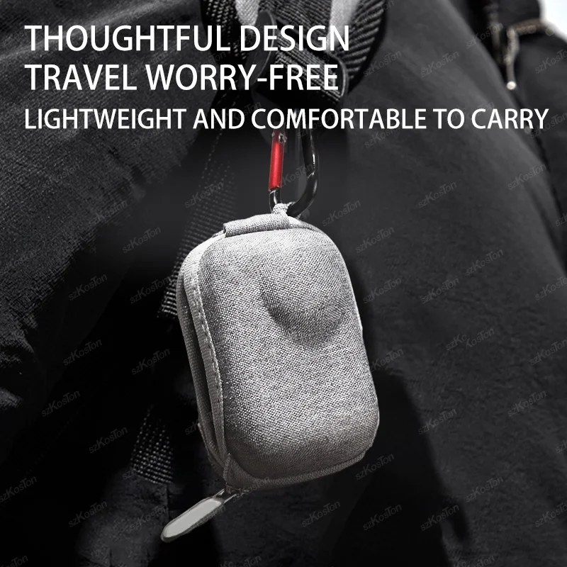 CoverJoy Mini Case for Insta360 GO Ultra Portable Anti Scratch Protective Storage Bag with Hook