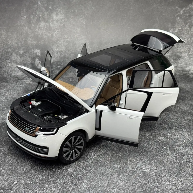LCD 1/18 Range Rover SV 2022 Edition Legierung Kraftfahrzeug Diecast Modelle Auto Spielzeug Sammlung Jungen Weihnachtsgeschenke