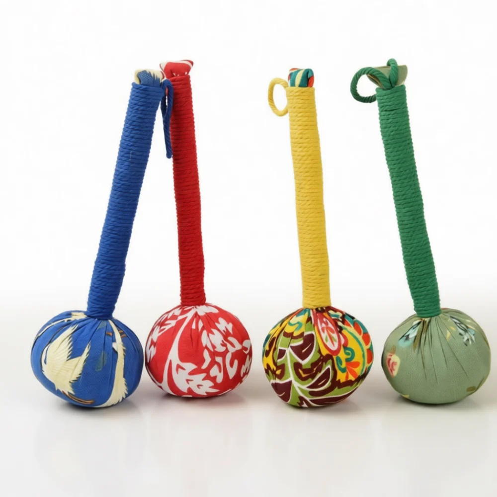 Handcrafted Moxa Massage Hammer Diy Material Set Traditional Chinese Herb Percussion Stick Body Health Care Therapy