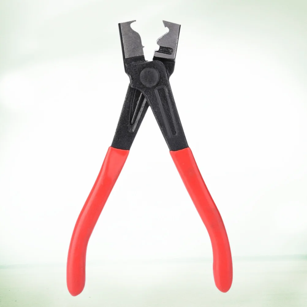 

1Pcs Hose Clamp Pliers Straight Throat Steel Swivel Jaws Auto Repair Tool for Remove Install Tubes Stem Seals Durable