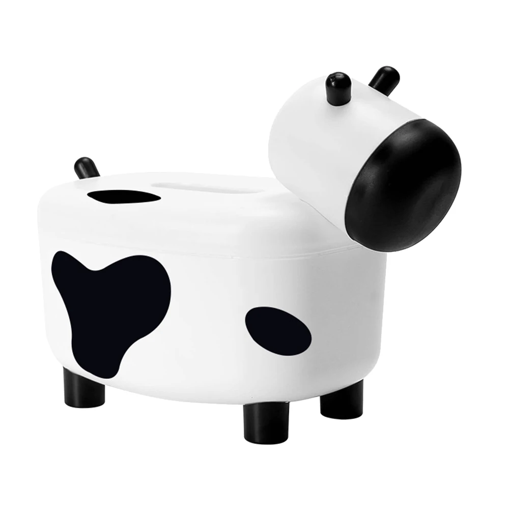 

Cartoon Animal Tissue Box Napkin Holder Cute Paper Towel Container Storage Case for Home Bedroom Bathroom Car