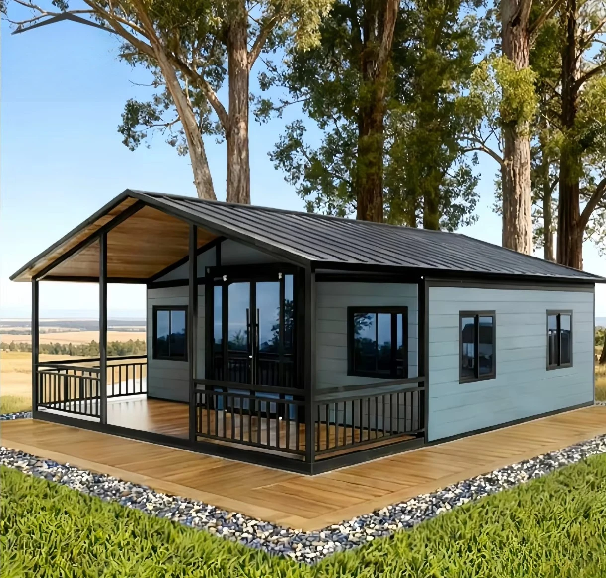 Luxury Casa Prefabricated Maison Mobile Tiny Home Portable Folding Prefab Expandable Container House 20ft 40ft 2 3 4 5 Bedroom