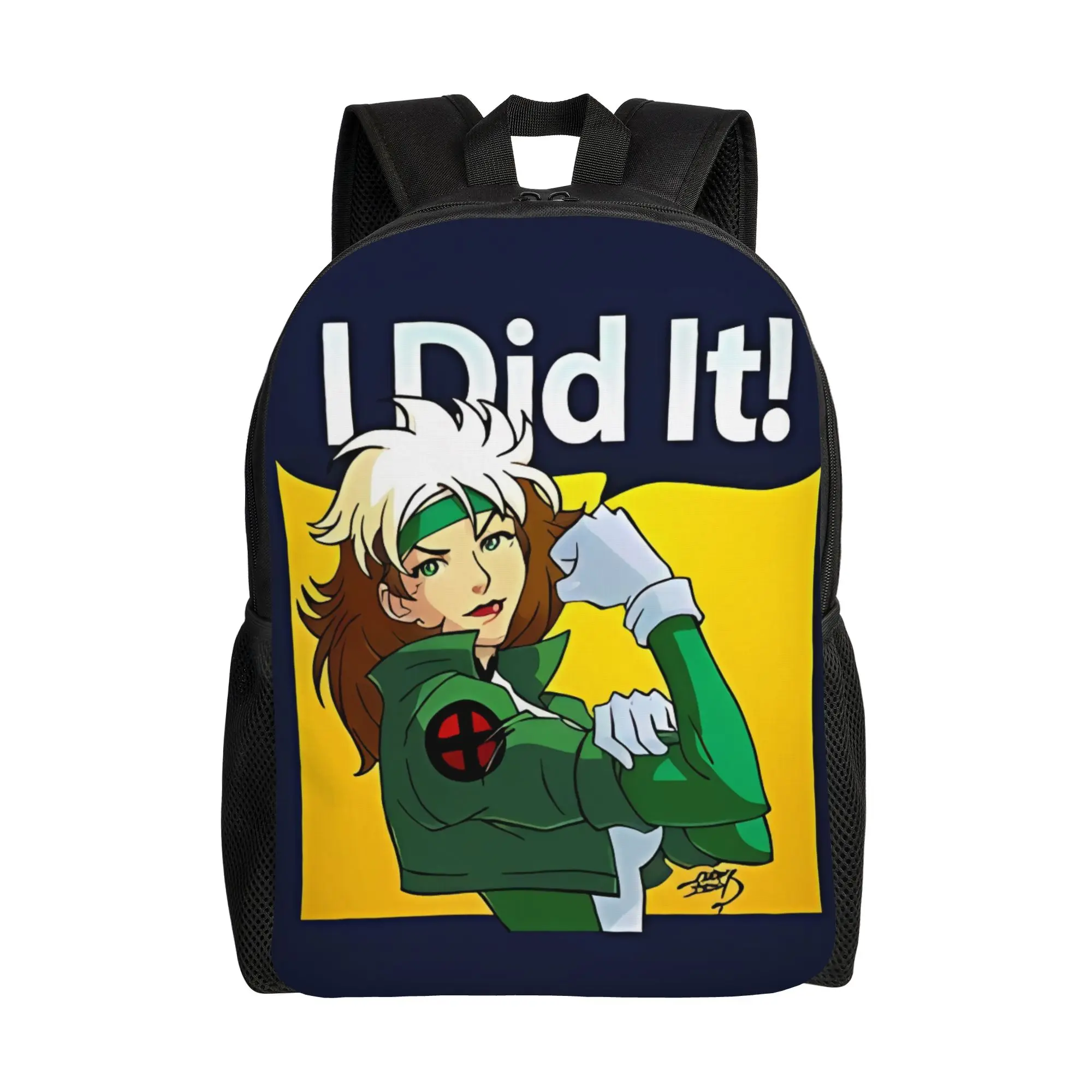 

Зеленый рюкзак Green Suit I DID IT Rog Schoolbag Youth Day Daily, вместительная сумка для ноутбука, подарок на выпускной или к началу учебного года