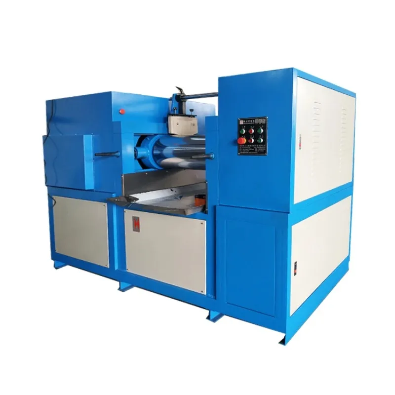 CE Certified with Full Safety Guards Factory Direct Sale Rubber Two Roll Mill Open Mixing Mill for Carbon Black Masterbatch