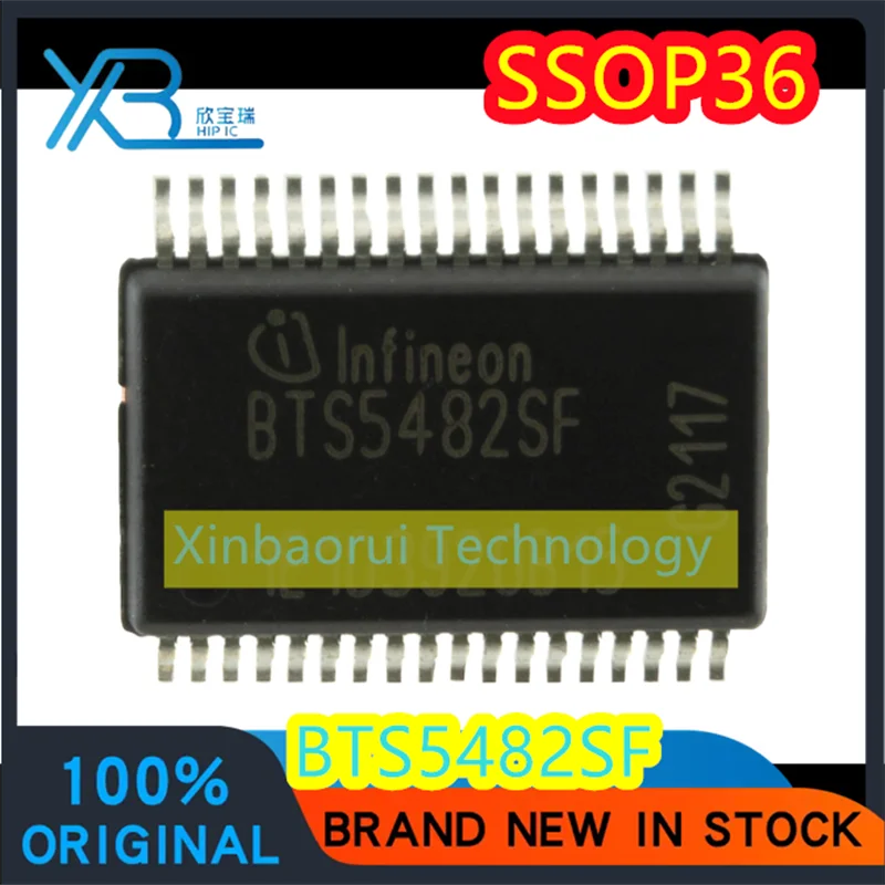 

BTS5482SF BTS5482 SSOP36 Car Body Computer Headlight, Low Beam Fault Control IC Chip, Brand New, Original, Fast Delivery, 3-30 P
