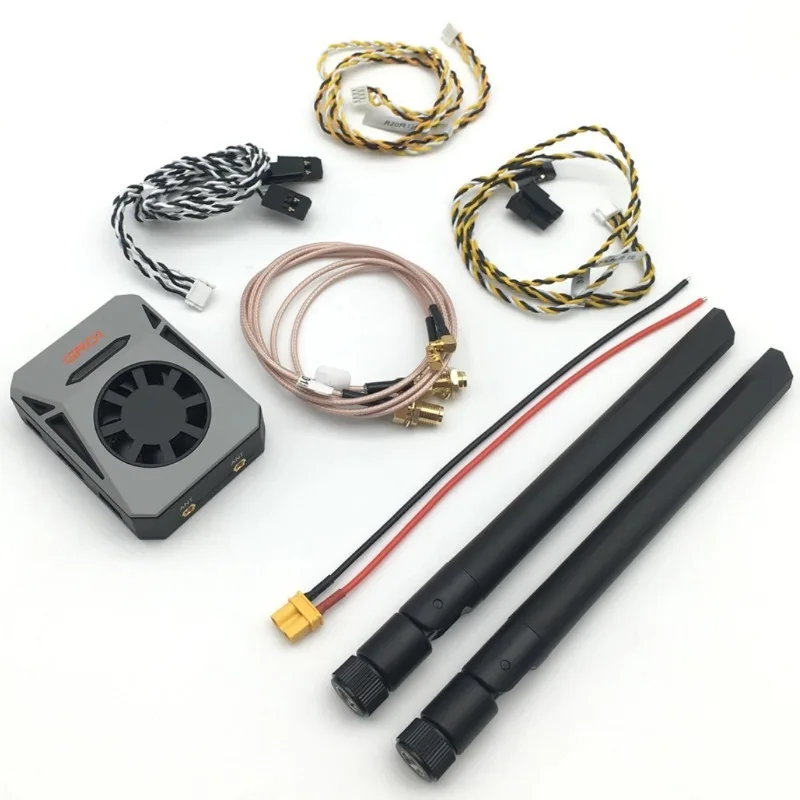 Yunzhuo G20 Remote Control 2.4/5.8GHz Dual-Band HD Long-Range Video Transmission for FPV VRX RC Aircraft Drone Vehicle Boat