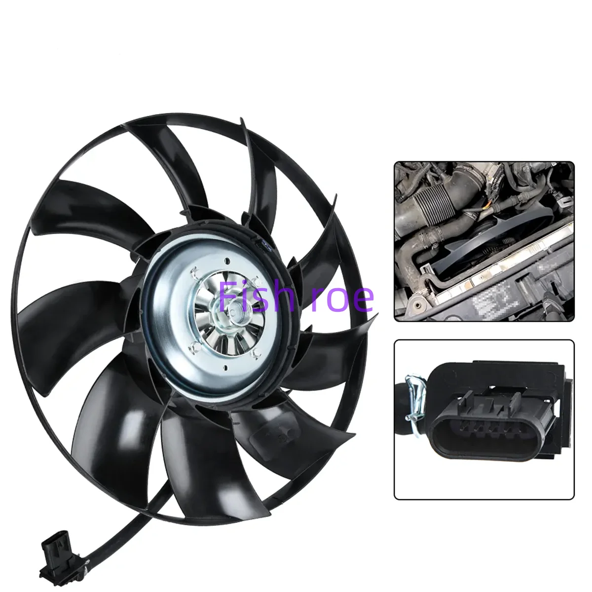 

LR112860 Cooling system Parts Land Rover Range Rover Sport Discovery 4 Electronic radiator fan