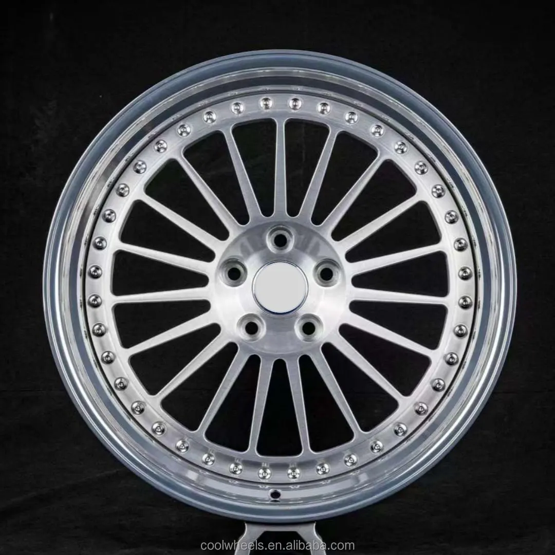 

Bku Forged 3 Piece Wheels 17-24 Inch Rims 5X114.3 Deep Dish Lips Custom Alloy Racing Car Wheels for Nissan NIsmo GTR 370Z 400Z