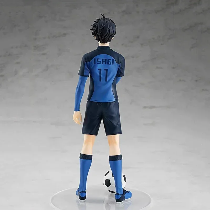 17 cm Anime Blue Lock Figur Spielzeug Fußball spielen Isagi Yoichi Figura POP UP PARADE Bachira Meguru Figur PVC Sammlerstück Statue Geschenk