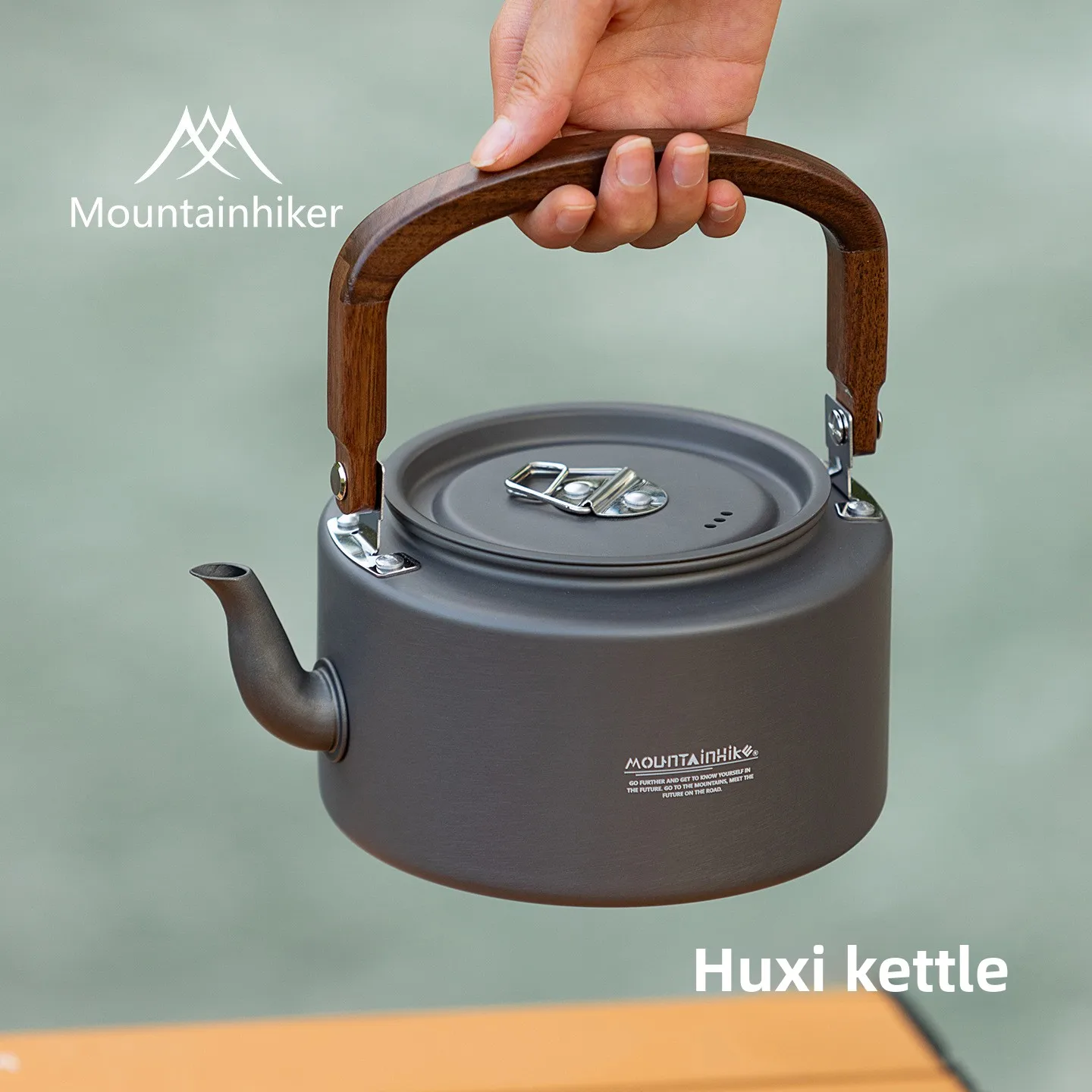 

Ultra Light Aluminum Alloy Camping Kettle - Outdoor Creek Boiling Teapot Portable Furnace for Tea